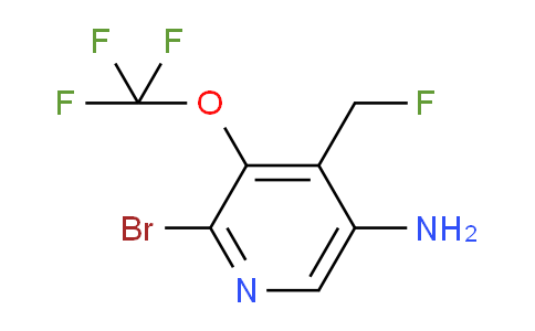 AM194115 | 1804574-96-6 | 5-Amino-2-bromo-4-(fluoromethyl)-3-(trifluoromethoxy)pyridine