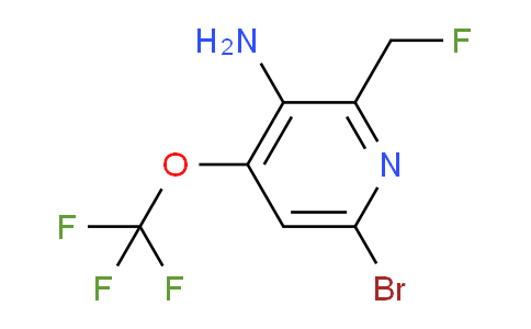AM194116 | 1804610-37-4 | 3-Amino-6-bromo-2-(fluoromethyl)-4-(trifluoromethoxy)pyridine