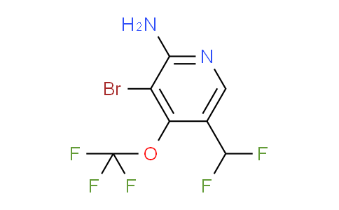 AM194120 | 1803924-62-0 | 2-Amino-3-bromo-5-(difluoromethyl)-4-(trifluoromethoxy)pyridine