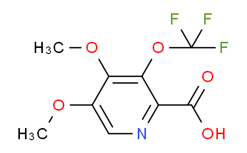 AM194124 | 1806139-74-1 | 4,5-Dimethoxy-3-(trifluoromethoxy)pyridine-2-carboxylic acid