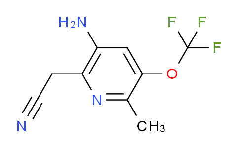 AM194135 | 1804014-24-1 | 5-Amino-2-methyl-3-(trifluoromethoxy)pyridine-6-acetonitrile