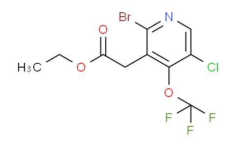 AM19416 | 1803618-18-9 | Ethyl 2-bromo-5-chloro-4-(trifluoromethoxy)pyridine-3-acetate