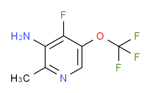 AM194161 | 1806144-84-2 | 3-Amino-4-fluoro-2-methyl-5-(trifluoromethoxy)pyridine