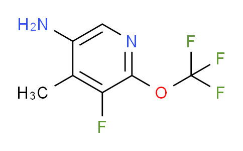 AM194174 | 1804527-48-7 | 5-Amino-3-fluoro-4-methyl-2-(trifluoromethoxy)pyridine