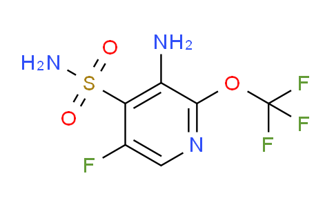 3-Amino-5-fluoro-2-(trifluoromethoxy)pyridine-4-sulfonamide