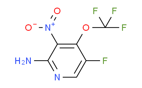 2-Amino-5-fluoro-3-nitro-4-(trifluoromethoxy)pyridine