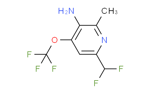 AM194208 | 1803711-23-0 | 3-Amino-6-(difluoromethyl)-2-methyl-4-(trifluoromethoxy)pyridine