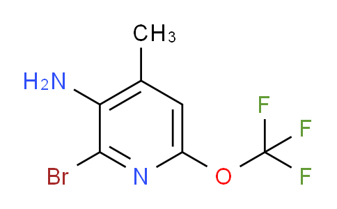 AM194211 | 1804572-86-8 | 3-Amino-2-bromo-4-methyl-6-(trifluoromethoxy)pyridine
