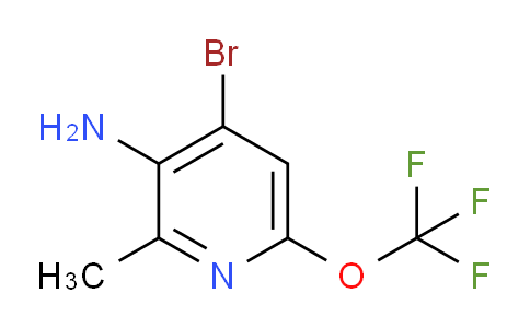 AM194219 | 1804526-13-3 | 3-Amino-4-bromo-2-methyl-6-(trifluoromethoxy)pyridine