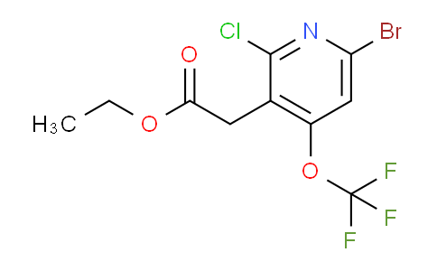 AM19423 | 1803618-29-2 | Ethyl 6-bromo-2-chloro-4-(trifluoromethoxy)pyridine-3-acetate