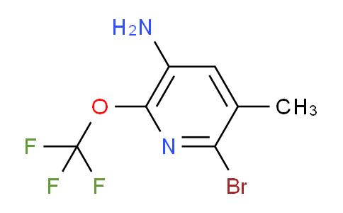 AM194239 | 1803545-66-5 | 5-Amino-2-bromo-3-methyl-6-(trifluoromethoxy)pyridine