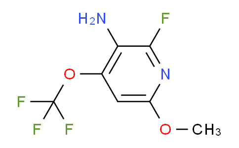 AM194240 | 1804586-95-5 | 3-Amino-2-fluoro-6-methoxy-4-(trifluoromethoxy)pyridine