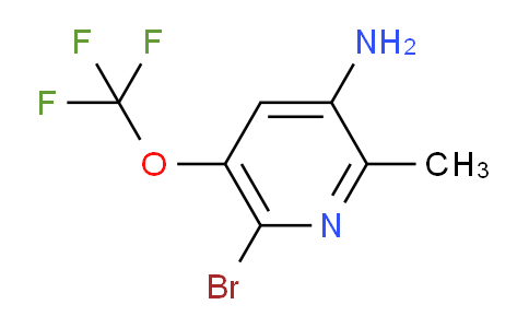 AM194241 | 1805930-82-8 | 3-Amino-6-bromo-2-methyl-5-(trifluoromethoxy)pyridine