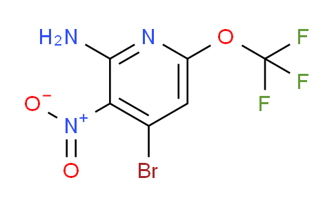 2-Amino-4-bromo-3-nitro-6-(trifluoromethoxy)pyridine
