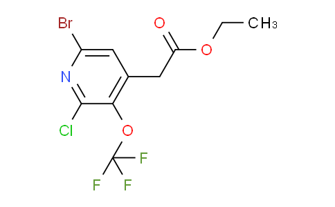 AM19425 | 1803976-12-6 | Ethyl 6-bromo-2-chloro-3-(trifluoromethoxy)pyridine-4-acetate