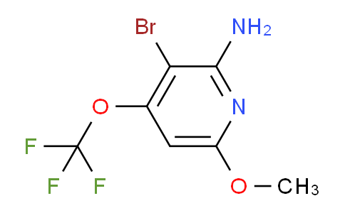 2-Amino-3-bromo-6-methoxy-4-(trifluoromethoxy)pyridine