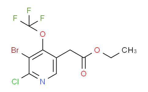 AM19426 | 1806170-57-9 | Ethyl 3-bromo-2-chloro-4-(trifluoromethoxy)pyridine-5-acetate