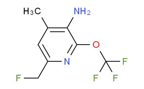 AM194261 | 1805962-91-7 | 3-Amino-6-(fluoromethyl)-4-methyl-2-(trifluoromethoxy)pyridine