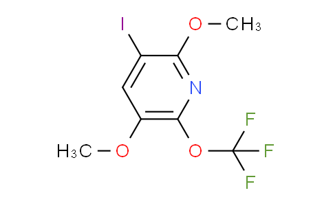 2,5-Dimethoxy-3-iodo-6-(trifluoromethoxy)pyridine