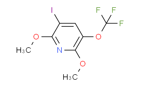 2,6-Dimethoxy-3-iodo-5-(trifluoromethoxy)pyridine