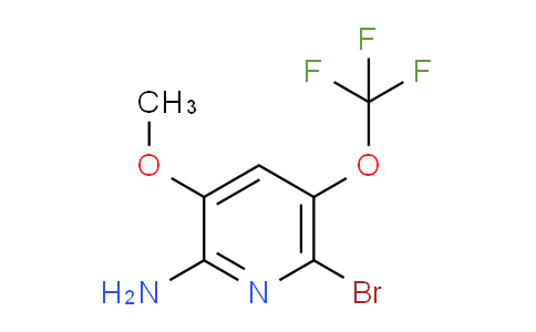 AM194268 | 1804581-70-1 | 2-Amino-6-bromo-3-methoxy-5-(trifluoromethoxy)pyridine