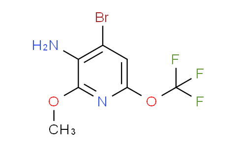 AM194277 | 1804007-38-2 | 3-Amino-4-bromo-2-methoxy-6-(trifluoromethoxy)pyridine