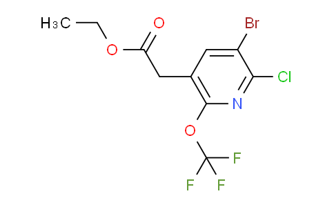 AM19431 | 1806078-53-4 | Ethyl 3-bromo-2-chloro-6-(trifluoromethoxy)pyridine-5-acetate