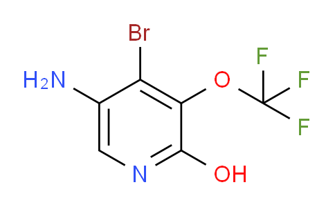 5-Amino-4-bromo-2-hydroxy-3-(trifluoromethoxy)pyridine