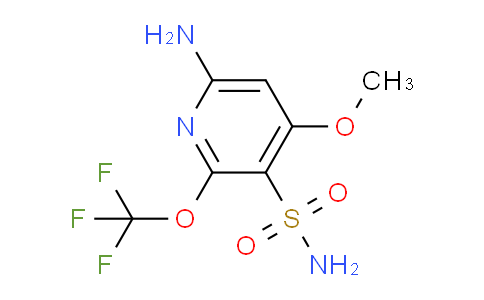 6-Amino-4-methoxy-2-(trifluoromethoxy)pyridine-3-sulfonamide