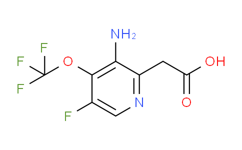 3-Amino-5-fluoro-4-(trifluoromethoxy)pyridine-2-acetic acid