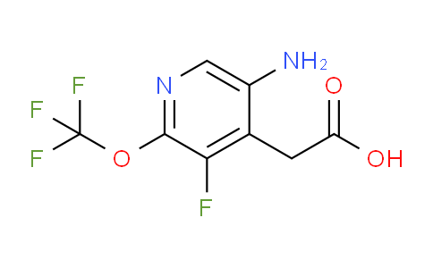 5-Amino-3-fluoro-2-(trifluoromethoxy)pyridine-4-acetic acid