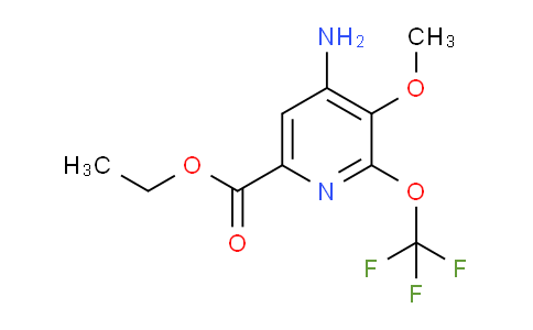 AM194357 | 1804525-90-3 | Ethyl 4-amino-3-methoxy-2-(trifluoromethoxy)pyridine-6-carboxylate