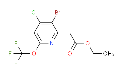 AM19436 | 1806226-94-7 | Ethyl 3-bromo-4-chloro-6-(trifluoromethoxy)pyridine-2-acetate