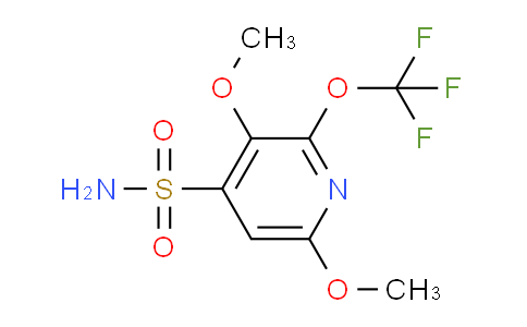 3,6-Dimethoxy-2-(trifluoromethoxy)pyridine-4-sulfonamide