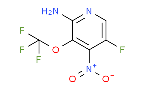 2-Amino-5-fluoro-4-nitro-3-(trifluoromethoxy)pyridine