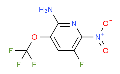 2-Amino-5-fluoro-6-nitro-3-(trifluoromethoxy)pyridine