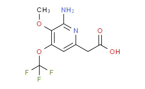 2-Amino-3-methoxy-4-(trifluoromethoxy)pyridine-6-acetic acid