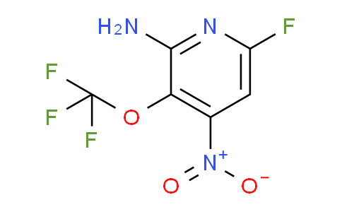 2-Amino-6-fluoro-4-nitro-3-(trifluoromethoxy)pyridine