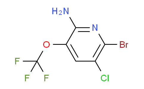 AM194392 | 1803940-22-8 | 2-Amino-6-bromo-5-chloro-3-(trifluoromethoxy)pyridine