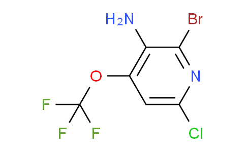 AM194396 | 1806179-29-2 | 3-Amino-2-bromo-6-chloro-4-(trifluoromethoxy)pyridine