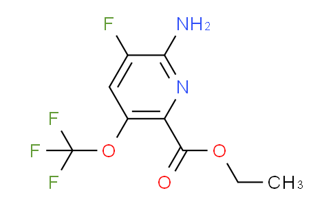 AM194408 | 1804569-90-1 | Ethyl 2-amino-3-fluoro-5-(trifluoromethoxy)pyridine-6-carboxylate