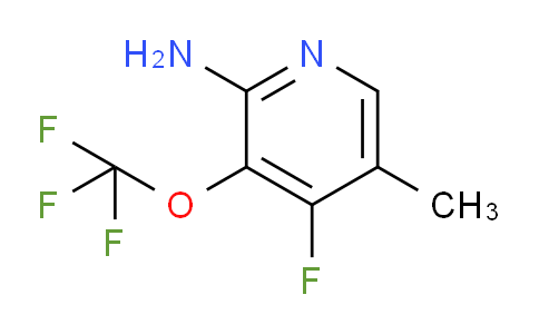2-Amino-4-fluoro-5-methyl-3-(trifluoromethoxy)pyridine