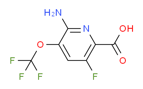 AM194433 | 1803482-55-4 | 2-Amino-5-fluoro-3-(trifluoromethoxy)pyridine-6-carboxylic acid