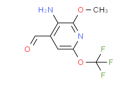 3-Amino-2-methoxy-6-(trifluoromethoxy)pyridine-4-carboxaldehyde