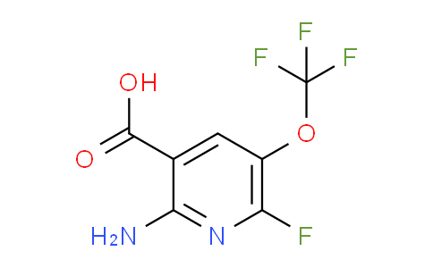 AM194444 | 1804019-57-5 | 2-Amino-6-fluoro-5-(trifluoromethoxy)pyridine-3-carboxylic acid