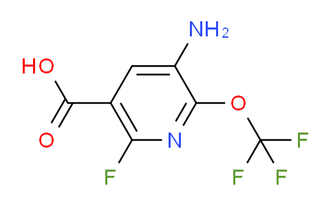 AM194465 | 1804537-34-5 | 3-Amino-6-fluoro-2-(trifluoromethoxy)pyridine-5-carboxylic acid