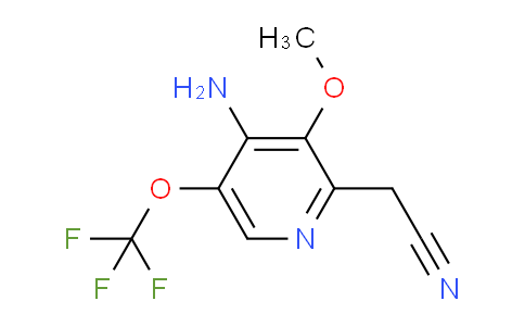 AM194472 | 1803705-69-2 | 4-Amino-3-methoxy-5-(trifluoromethoxy)pyridine-2-acetonitrile