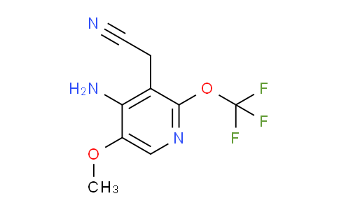AM194475 | 1803934-31-7 | 4-Amino-5-methoxy-2-(trifluoromethoxy)pyridine-3-acetonitrile