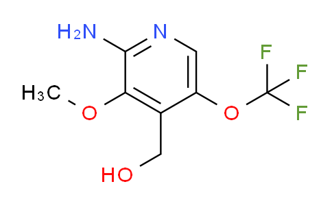 2-Amino-3-methoxy-5-(trifluoromethoxy)pyridine-4-methanol