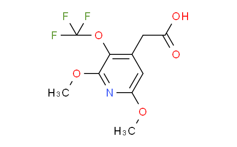2,6-Dimethoxy-3-(trifluoromethoxy)pyridine-4-acetic acid